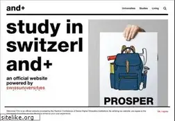 Sites similar to swissuniversity.ch