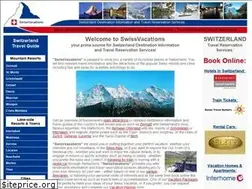 Sites similar to swissvacations.com