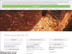 Sites similar to swissvalue.com