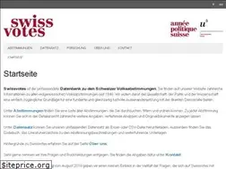 Sites similar to swissvotes.ch
