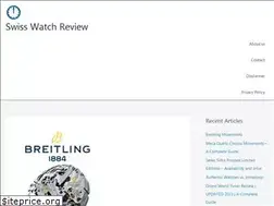 Sites similar to swisswatchreview.com