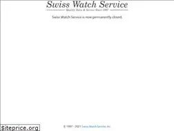 Sites similar to swisswatchservice.net