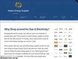 Sites similar to switchenergysupplier.co.uk