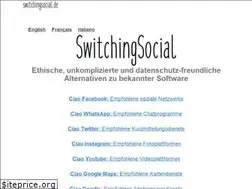 Sites similar to switchingsocial.de