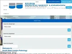 Sites similar to swlpath.nhs.uk