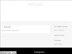 Sites similar to swopy.fr
