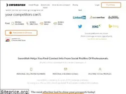 Sites similar to swordfish.ai