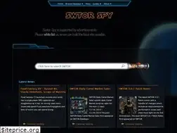 Sites similar to swtor-spy.com