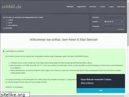 Sites similar to sxmail.de