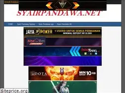 Sites similar to syairpandawa.net