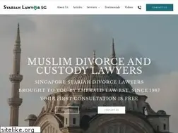 Sites similar to syariahlawyersg.com
