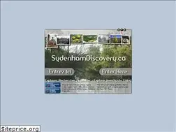 Sites similar to sydenhamdiscovery.ca
