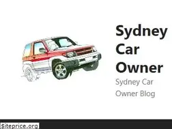 Sites similar to sydney-car-owner.com