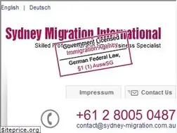 Sites similar to sydney-migration.com.au