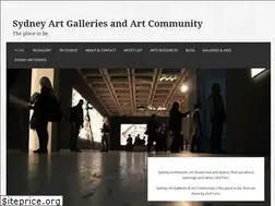 Sites similar to sydneyartgalleriesandartcommunity.wordpress.com