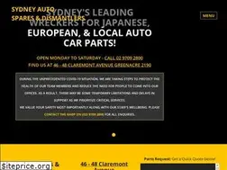 Sites similar to sydneyautodismantlers.com.au