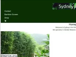 Sites similar to sydneybamboo.com.au