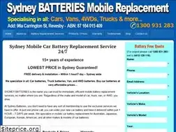 Sites similar to sydneybattery.com.au