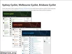 Sites similar to sydneycyclist.com