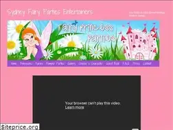 Sites similar to sydneyfairyparties.com.au