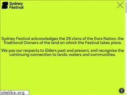 Sites similar to sydneyfestival.org.au