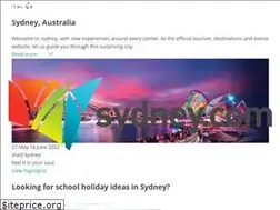 Sites similar to sydneyforall.com