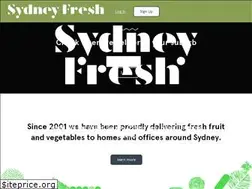Sites similar to sydneyfresh.com.au