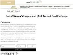 Sites similar to sydneygoldbullionexchange.com.au