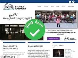 Sites similar to sydneyharmony.com.au