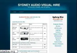 Sites similar to sydneyhire.com.au