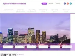 Sites similar to sydneyhotelconferences.com