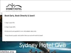 Sites similar to sydneyhotelqvb.com.au