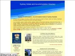 Sites similar to sydneyhotelsaccommodation.com