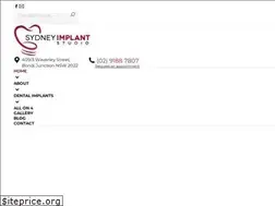 Sites similar to sydneyimplantstudio.com.au