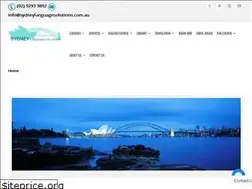 Sites similar to sydneylanguagesolutions.com.au