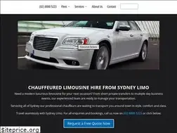Sites similar to sydneylimo.org