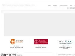 Sites similar to sydneynotarypublic.com.au