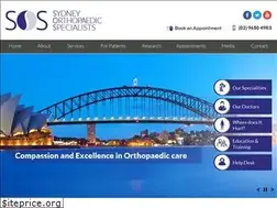 Sites similar to sydneyorthopaedic.com.au