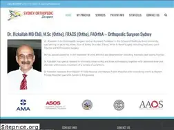 Sites similar to sydneyorthopedicsurgeon.com.au