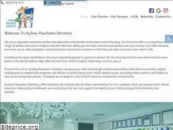 Sites similar to sydneypaediatricdentistry.com