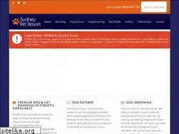 Sites similar to sydneypetresort.com.au