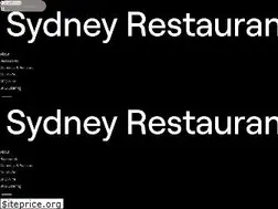 Sites similar to sydneyrestaurantgroup.com.au