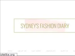 Sites similar to sydneysfashiondiary.com