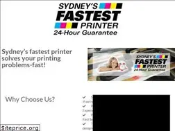 Sites similar to sydneysfastestprinter.com.au