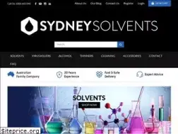 Sites similar to sydneysolvents.com.au
