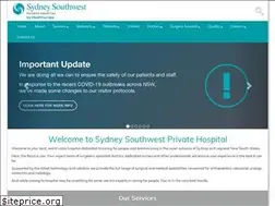 Sites similar to sydneysouthwestprivatehospital.com.au