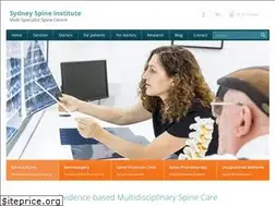 Sites similar to sydneyspineinstitute.com.au