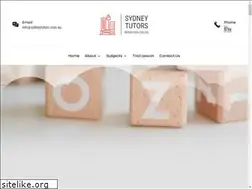 Sites similar to sydneytutors.com.au
