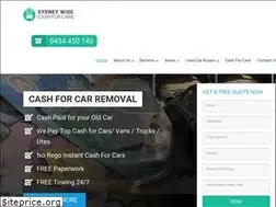 Sites similar to sydneywidecashforcars.com.au