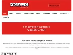 Sites similar to sydneywidepartyhire.com.au